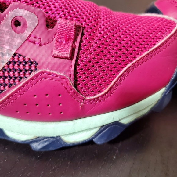 Adidas Kanadia TR7 Pink Blue Sneakers Women's Size 7.5 - Picture 11 of 14